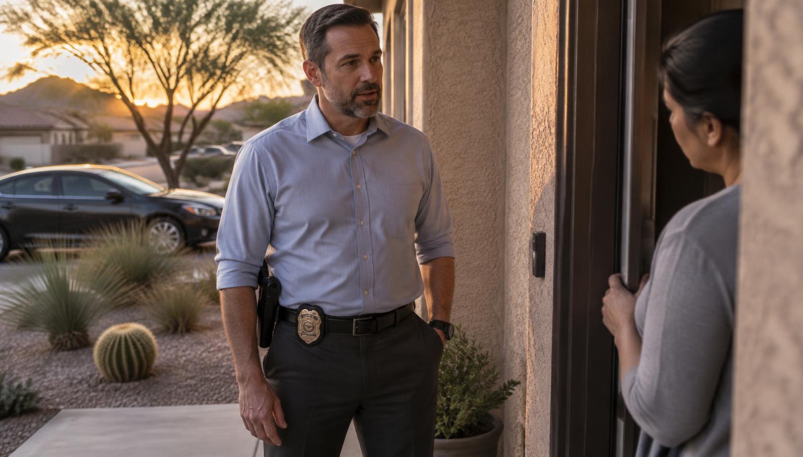 talk to police without a lawyer — illustration for Should I Talk to Police Without a Lawyer in Arizona?