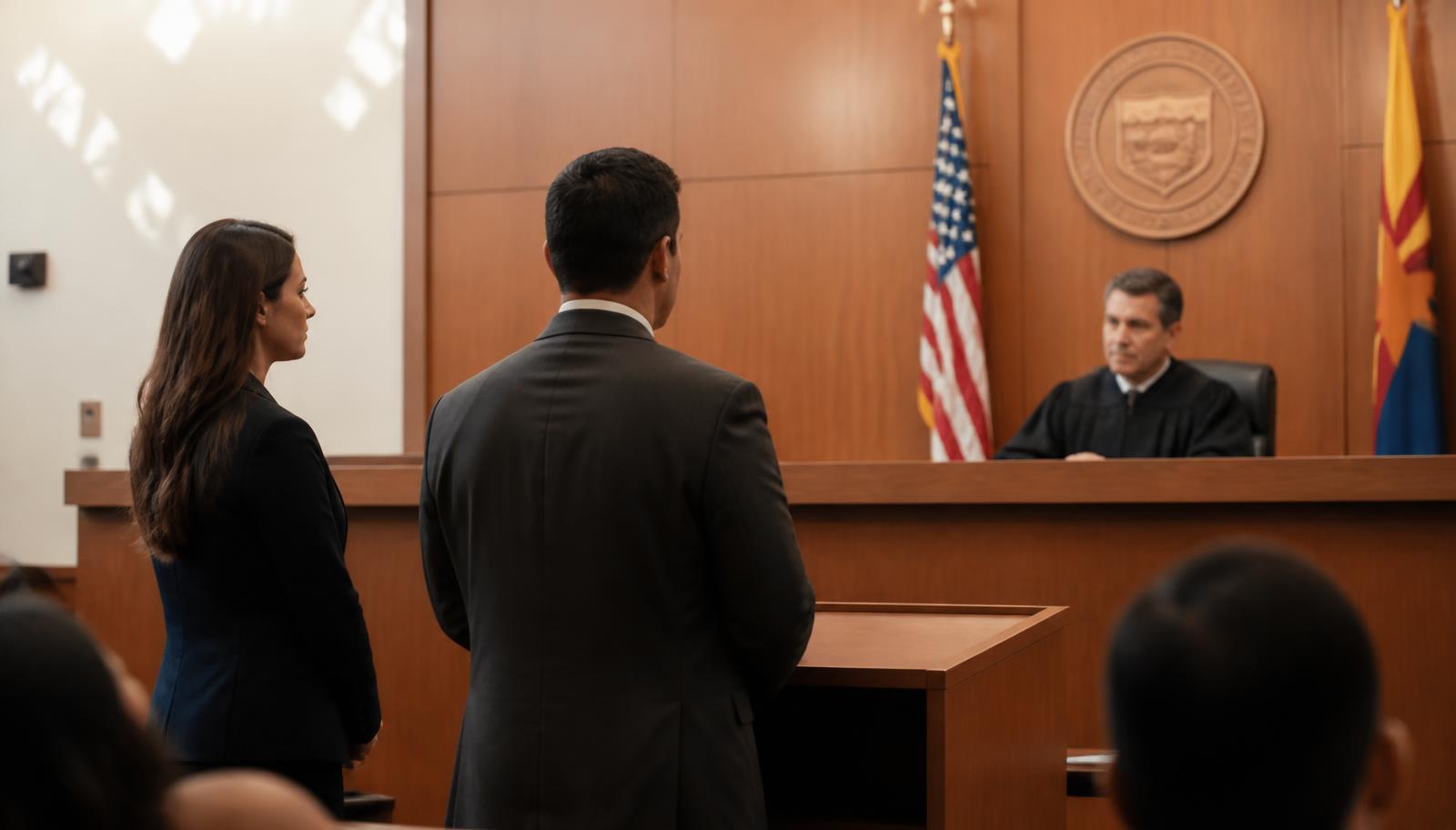arraignment in Arizona — illustration for What Happens at an Arraignment in Arizona?